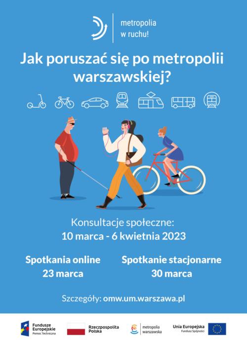 Plan Zrównoważonej Mobilności Miejskiej dla metropolii warszawskiej 2030+